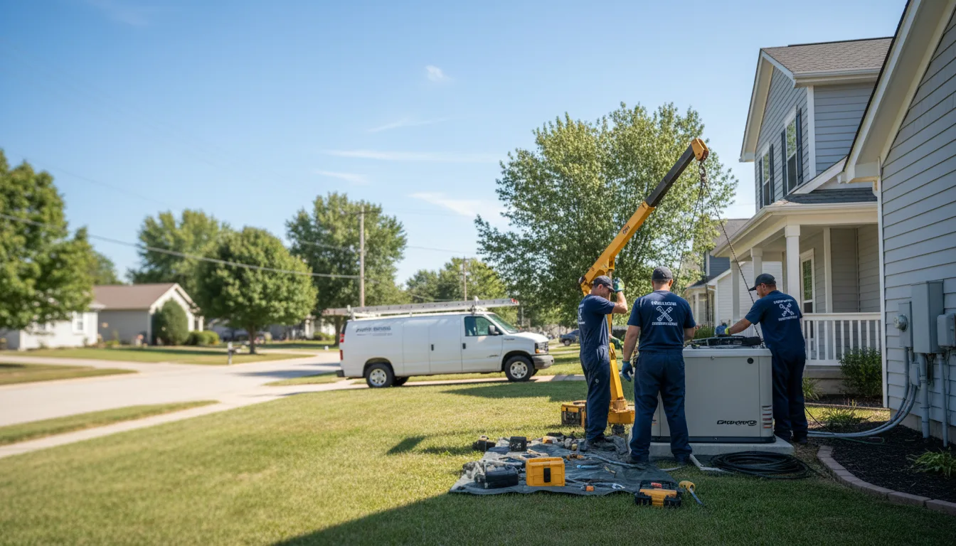 Generator Installation in Oak Lawn, IL near me
